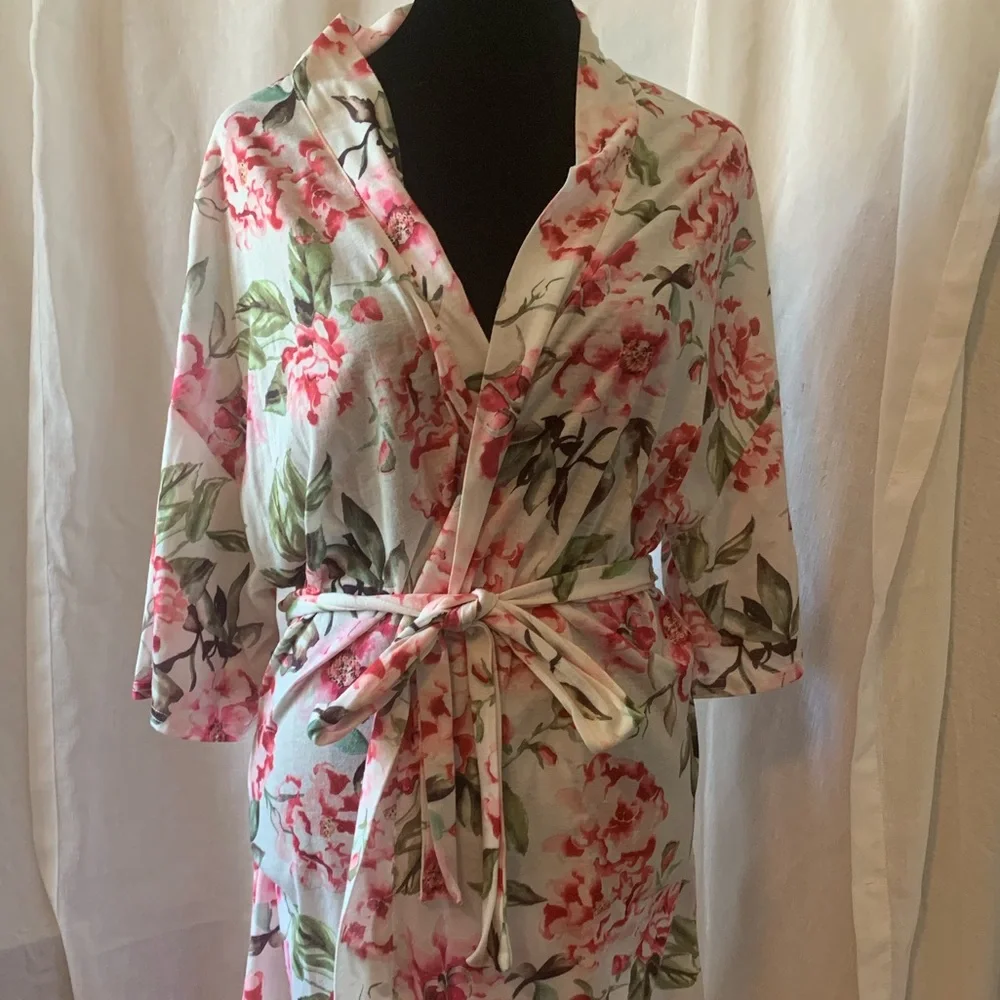 Mumu floral robe - OS - Picture 2 of 4